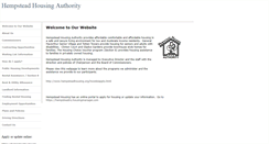 Desktop Screenshot of hempsteadhousing.org